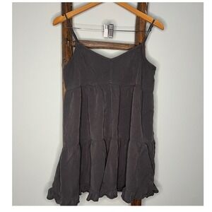 American Eagle Sleeveless Mini Dress Ruffle‎ Hem Casual Summer Sundress